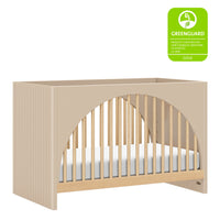 M30201TPESH,Moab 3-in-1 Convertible Crib in Taupe/Ash