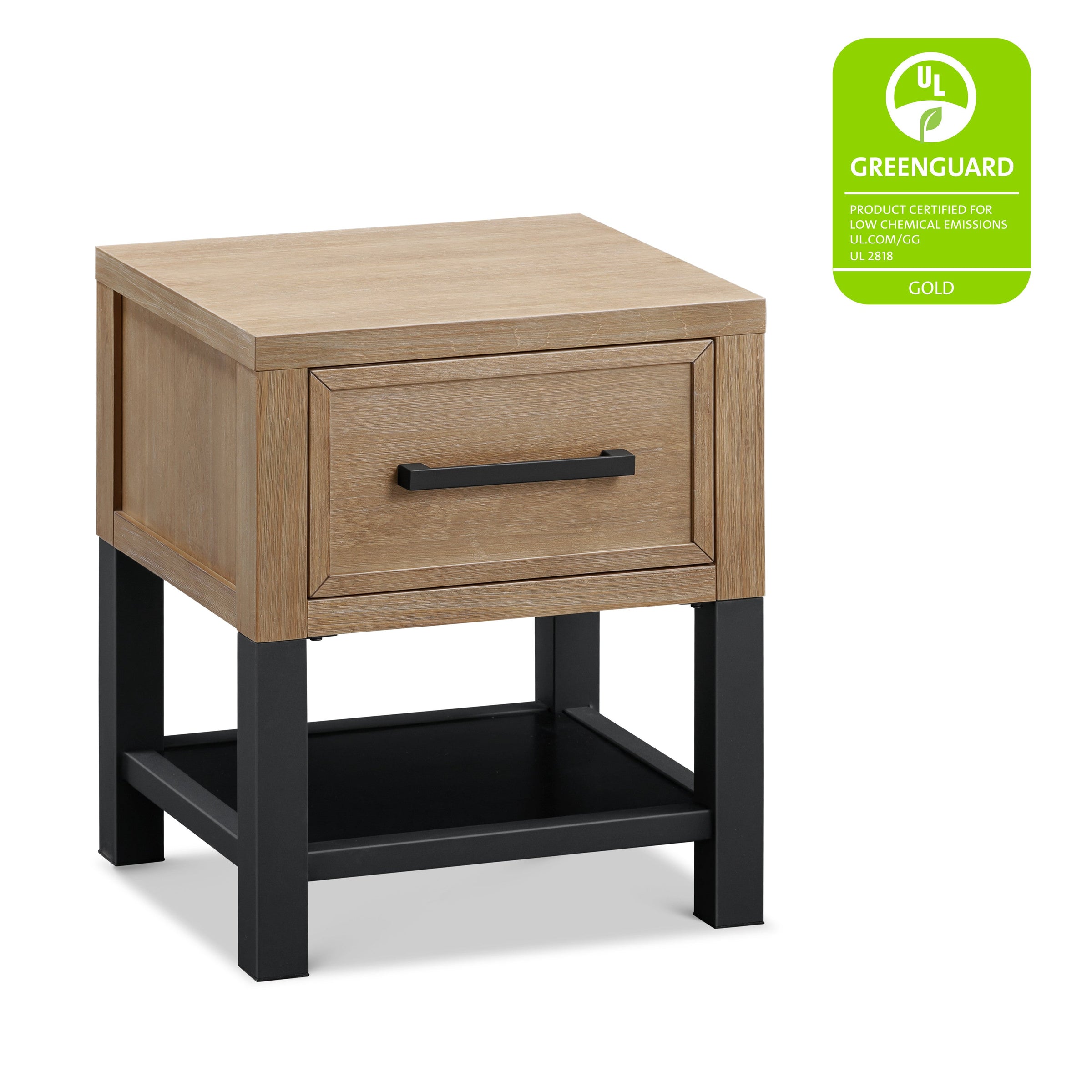 B25860DF,Newbern Nightstand  Assembled in Driftwood
