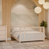 M30880NX,Rolli 9-in-1 Convertible All-Stages?? Crib w/ Bassinet & Toddler Bed Kits in Washed Natural