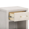 M24860WDFPEW,Eloise Nightstand  Assembled in White Driftwood and Performance Pearl Eco-Weave