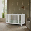 M30880W,Rolli 9-in-1 Convertible All-Stages?? Crib w/ Bassinet & Toddler Bed Kits in White