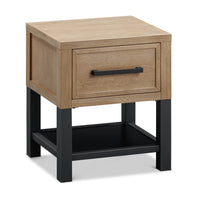 B25860DF,Newbern Nightstand  Assembled in Driftwood