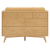 M15916HY,Palma 7-Drawer Double Dresser  Assembled in Honey