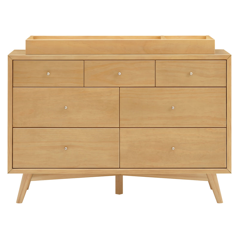 M15916HY,Palma 7-Drawer Double Dresser  Assembled in Honey