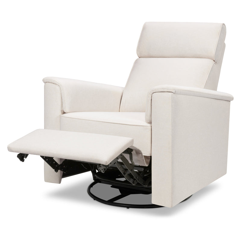 M17182PCMEW,Willa Pro Power Glider Recliner w/ Power Lumbar in Performance Cream Eco-Weave