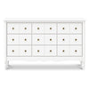 M7128RW,Liberty 9-Drawer Assembled Dresser in Warm White