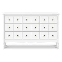 M7128RW,Liberty 9-Drawer Assembled Dresser in Warm White