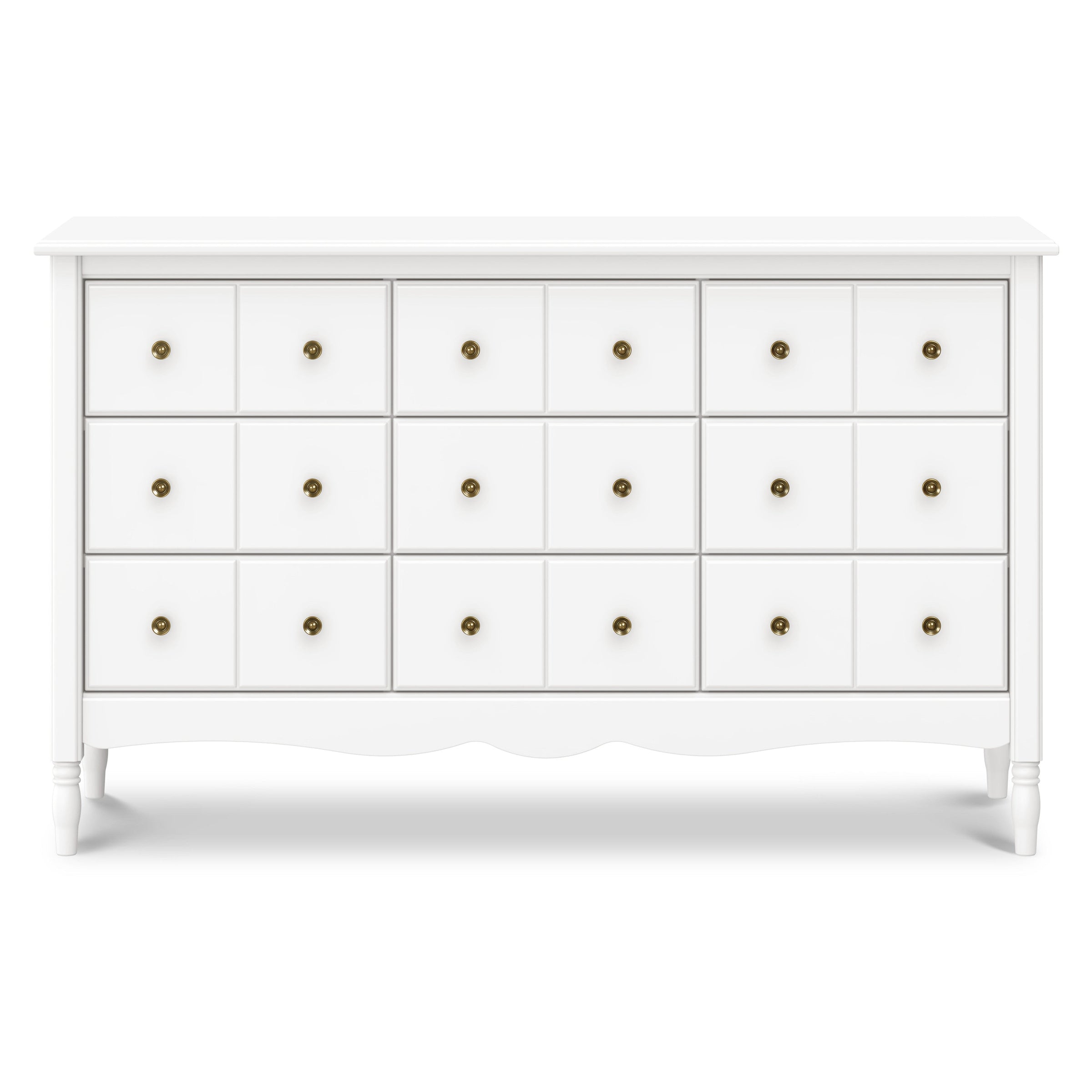 M7128RW,Liberty 9-Drawer Assembled Dresser in Warm White