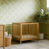 M30880HY,Rolli 9-in-1 Convertible All-Stages?? Crib w/ Bassinet & Toddler Bed Kits in Honey