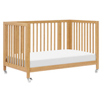 M30880HY,Rolli 9-in-1 Convertible All-Stages?? Crib w/ Bassinet & Toddler Bed Kits in Honey