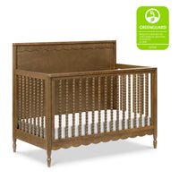 M32301NL,Ambrosia 4-in-1 Convertible Crib in Natural Walnut
