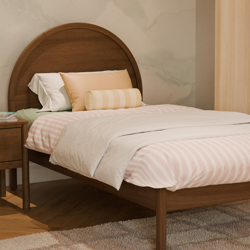 M25969NL,Bondi Twin Bed in Natural Walnut
