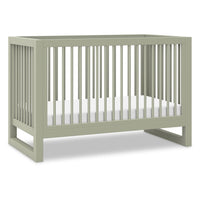 M23301FS,Nantucket 3-in-1 Convertible Crib w/Toddler Bed Conversion Kit in French Sage