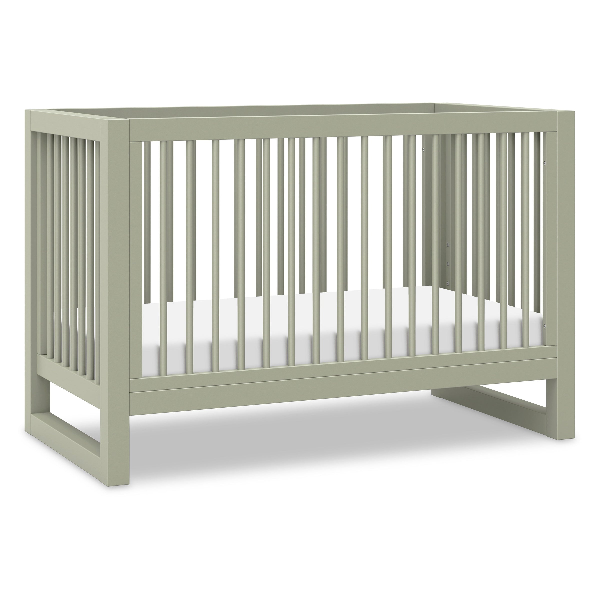 M23301FS,Nantucket 3-in-1 Convertible Crib w/Toddler Bed Conversion Kit in French Sage