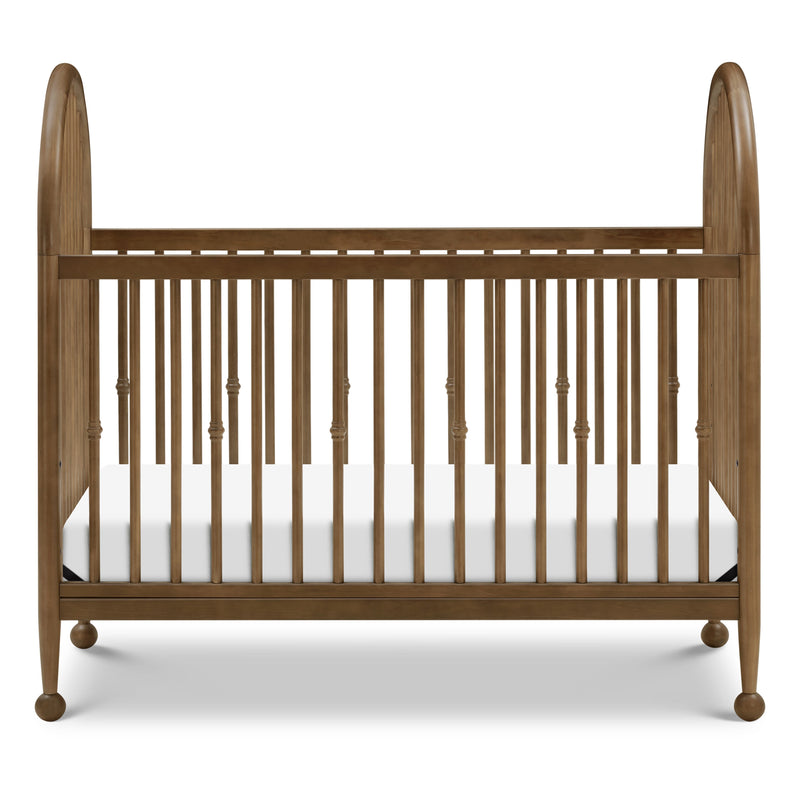M31401NL,Alouette 3-in-1 Convertible Spindle Crib in Natural Walnut
