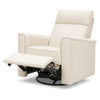 M17183PWB,Willa Deluxe Power Glider Recliner w/Heat&Massage in Performance Ivory Boucle