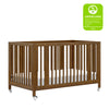 M30880NL,Rolli 9-in-1 Convertible All-Stages?? Crib w/ Bassinet & Toddler Bed Kits in Natural Walnut