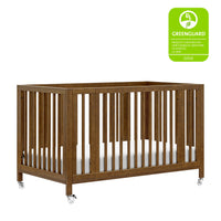 M30880NL,Rolli 9-in-1 Convertible All-Stages?? Crib w/ Bassinet & Toddler Bed Kits in Natural Walnut
