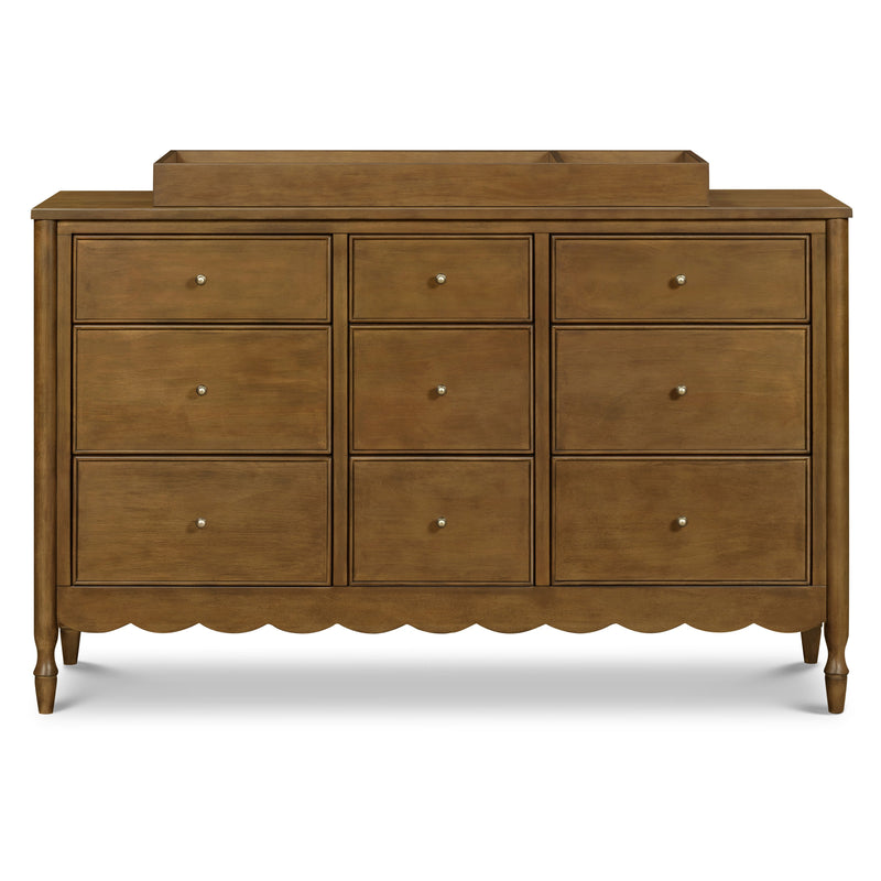 M32328NL,Ambrosia 9-Drawer Assembled Dresser in Natural Walnut