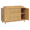 M29816HY,Pogo Tambour Assembled Dresser in Honey