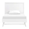 M15969W,Palma Twin Bed in White
