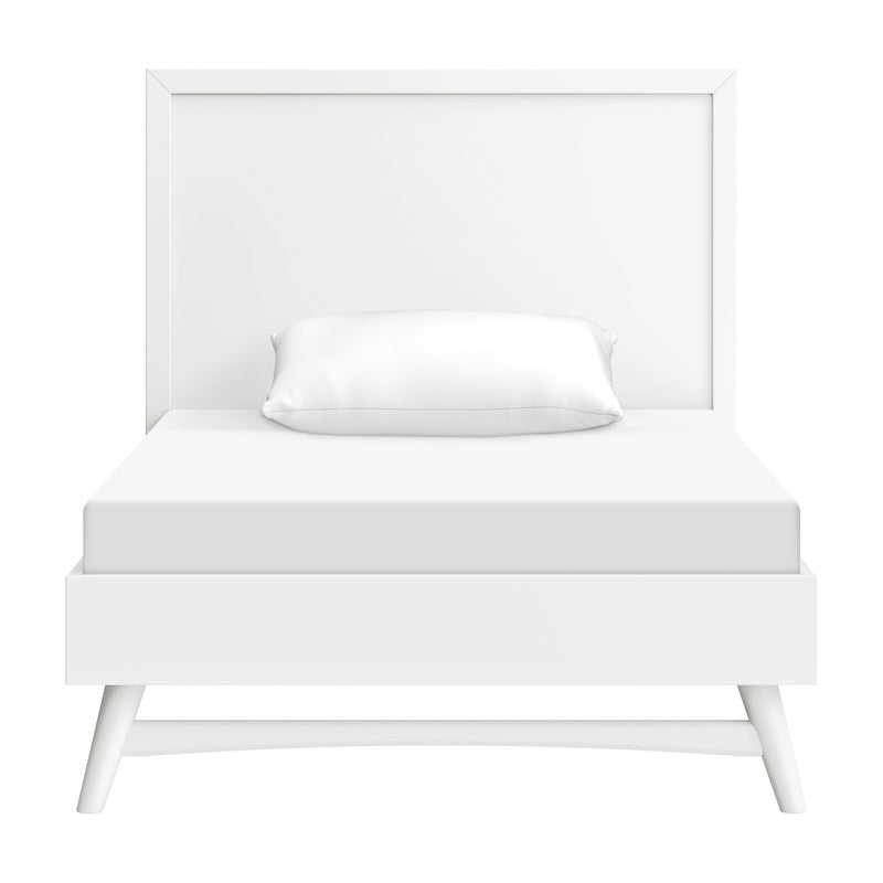 M15969W,Palma Twin Bed in White