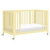 M30880PY,Rolli 9-in-1 Convertible All-Stages?? Crib w/ Bassinet & Toddler Bed Kits in Pale Yellow