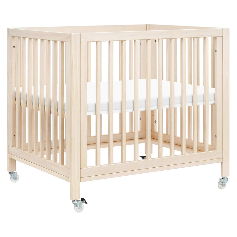 M30880NX,Rolli 9-in-1 Convertible All-Stages?? Crib w/ Bassinet & Toddler Bed Kits in Washed Natural