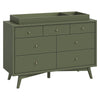 M15916OL,Palma 7-Drawer Double Dresser  Assembled in Olive