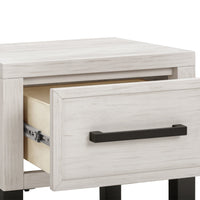 B25860WDF,Newbern Nightstand  Assembled in White Driftwood