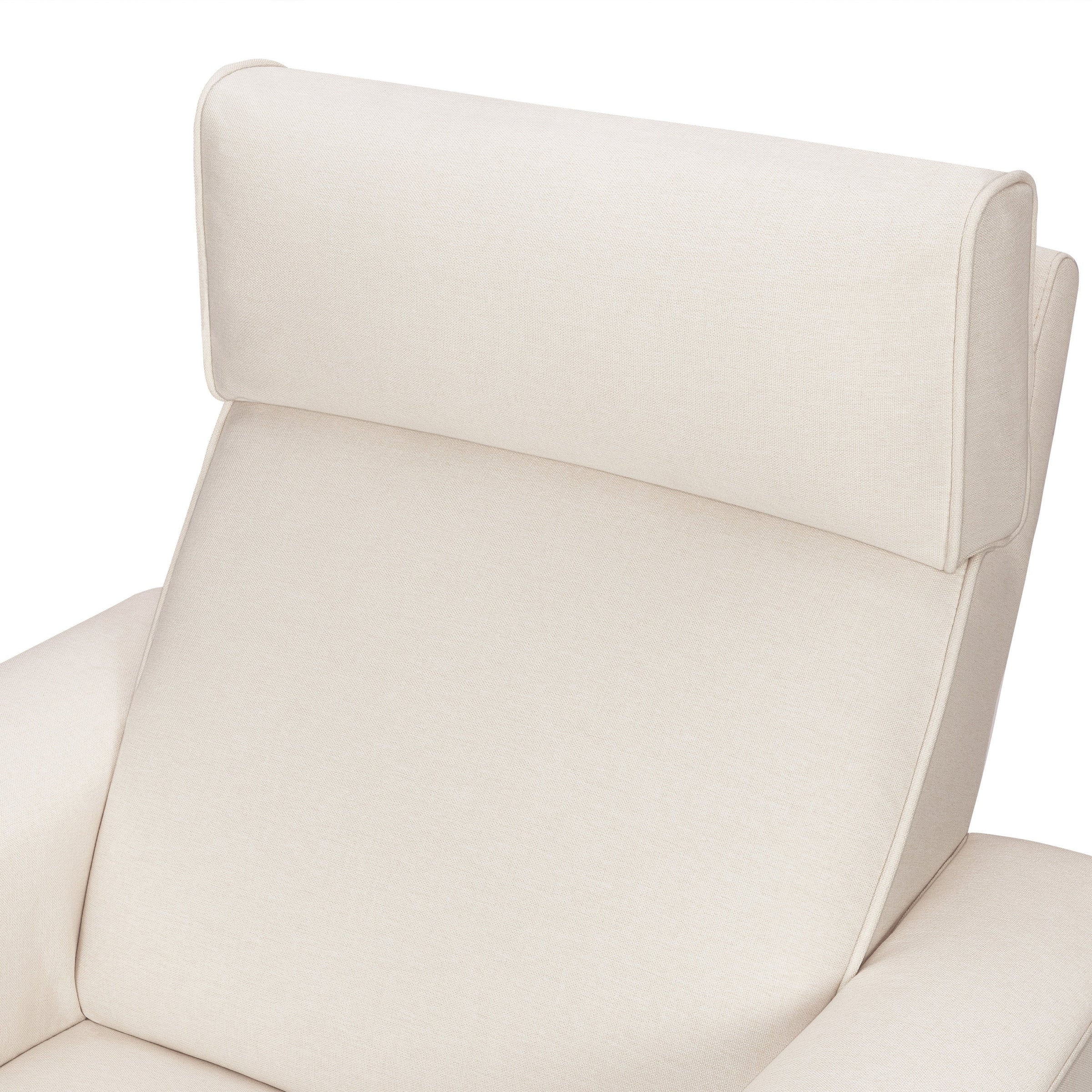 M17183PCMEW,Willa Deluxe Power Glider Recliner w/Heat&Massage in Performance Cream Eco-Weave