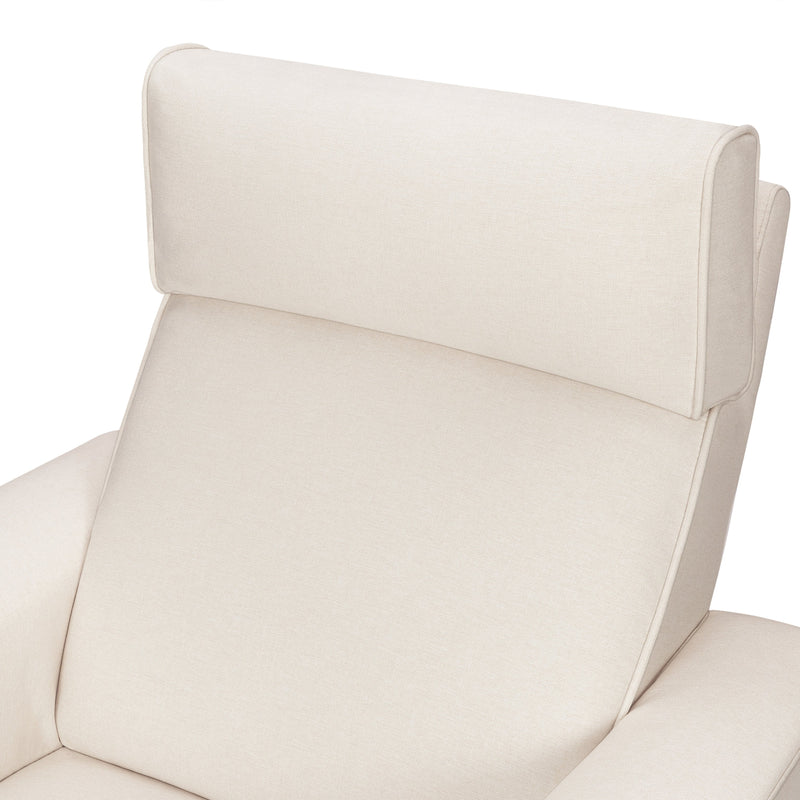 M17183PCMEW,Willa Deluxe Power Glider Recliner w/Heat&Massage in Performance Cream Eco-Weave