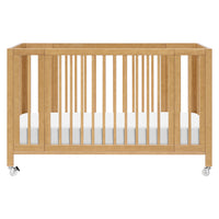M30880HY,Rolli 9-in-1 Convertible All-Stages?? Crib w/ Bassinet & Toddler Bed Kits in Honey