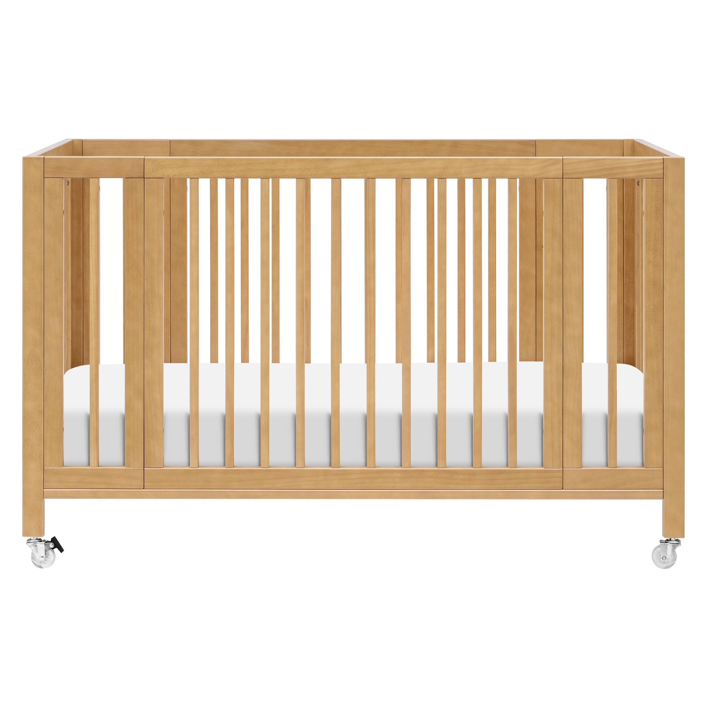 M30880HY,Rolli 9-in-1 Convertible All-Stages?? Crib w/ Bassinet & Toddler Bed Kits in Honey
