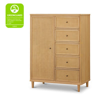 M23727HYHC,Marin Chifforobe  Assembled in Honey and Honey Cane