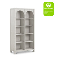 M24814WDF,Eloise Bookcase  Assembled in White Driftwood