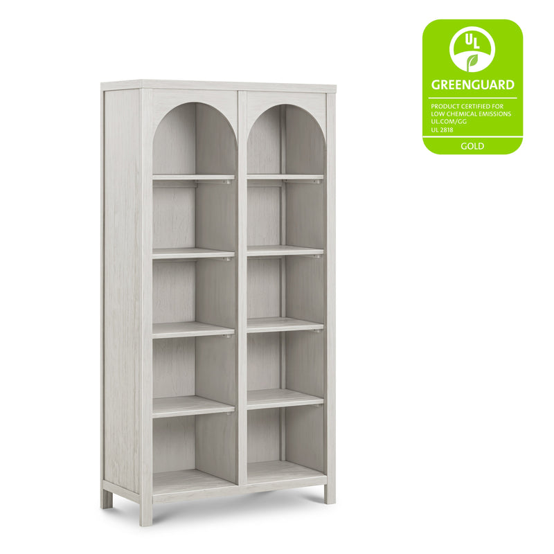 M24814WDF,Eloise Bookcase  Assembled in White Driftwood