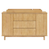 M29816HY,Pogo Tambour Assembled Dresser in Honey