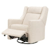 M11283AT,Kiwi Deluxe Power Glider Recliner w/Heat&Massage in Almond Teddy Loop