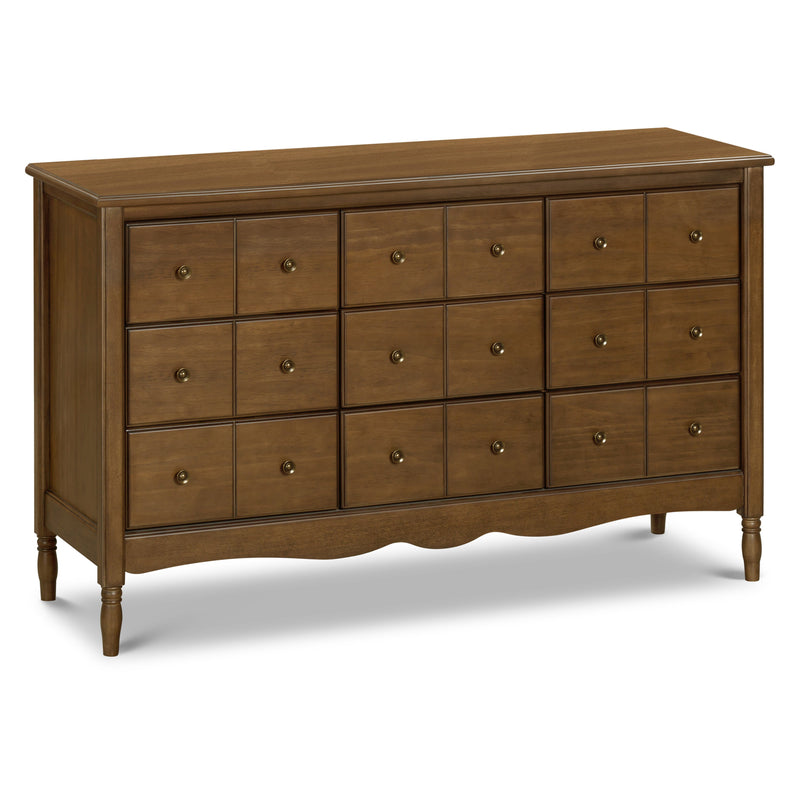M7128NL,Liberty 9-Drawer Assembled Dresser in Natural Walnut