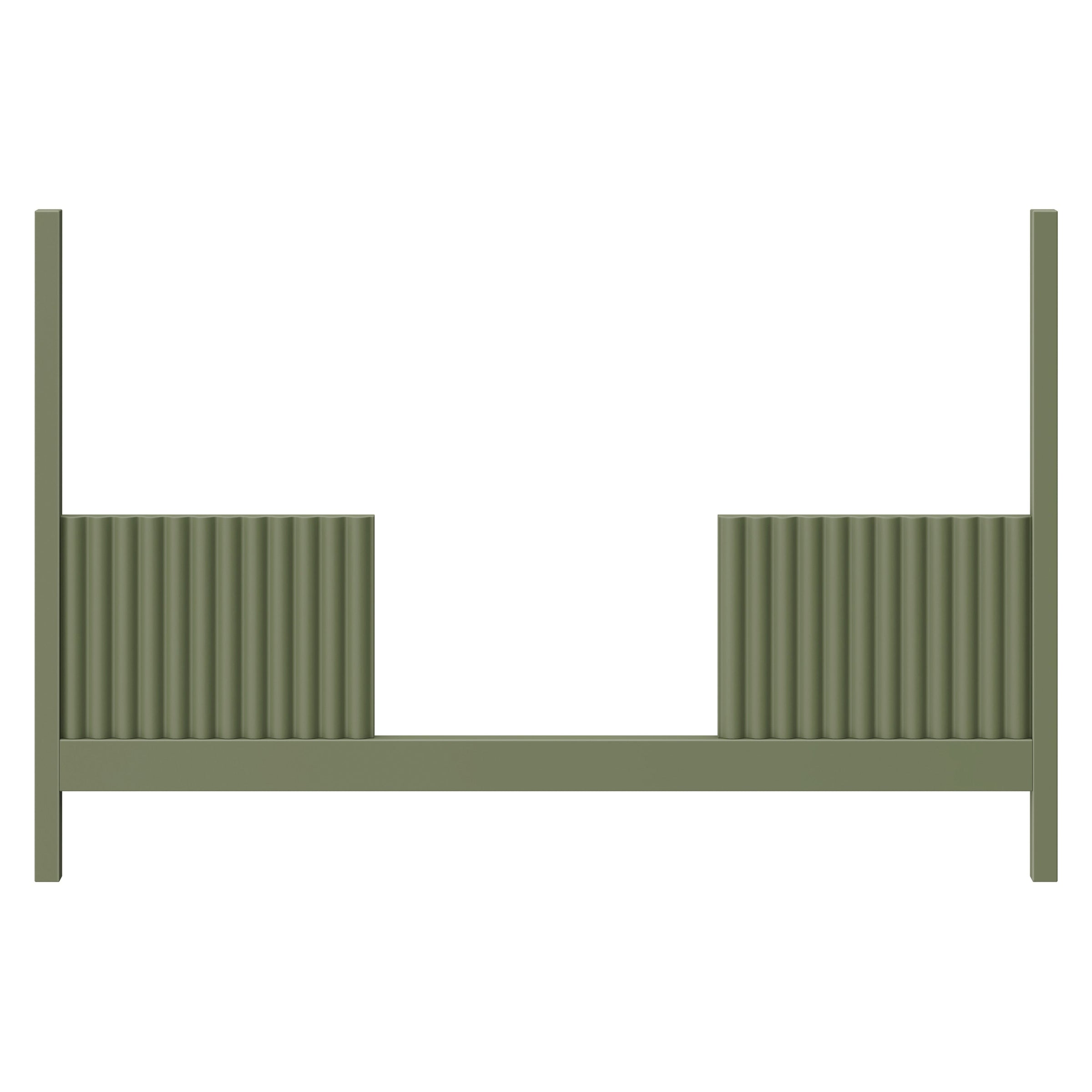 M30299OL,Moab Toddler Bed Conversion Kit in Olive