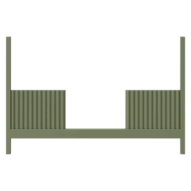 M30299OL,Moab Toddler Bed Conversion Kit in Olive