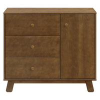 M32523NL,Hudson Modern 3-Drawer Dresser in Natural Walnut