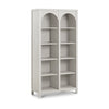 M24814WDF,Eloise Bookcase  Assembled in White Driftwood