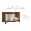 M31801NL,Crosby 3-in-1 Convertible Crib in Natural Walnut