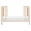 M30880NX,Rolli 9-in-1 Convertible All-Stages?? Crib w/ Bassinet & Toddler Bed Kits in Washed Natural