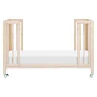 M30880NX,Rolli 9-in-1 Convertible All-Stages?? Crib w/ Bassinet & Toddler Bed Kits in Washed Natural