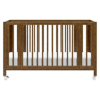 M30880NL,Rolli 9-in-1 Convertible All-Stages?? Crib w/ Bassinet & Toddler Bed Kits in Natural Walnut