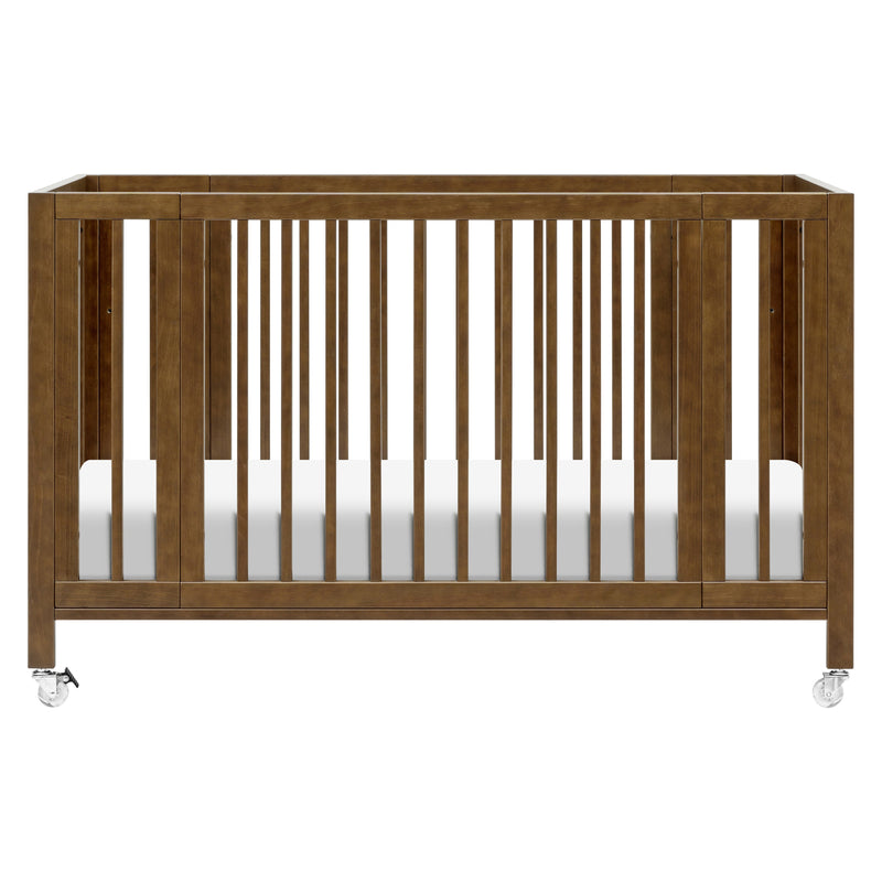 M30880NL,Rolli 9-in-1 Convertible All-Stages?? Crib w/ Bassinet & Toddler Bed Kits in Natural Walnut