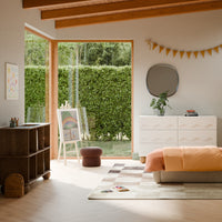 M31811NL,Crosby Open Bookcase in Natural Walnut